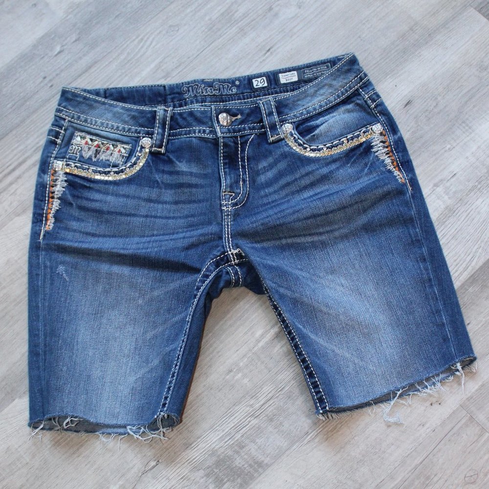 Miss Me Cut Off Jeans
